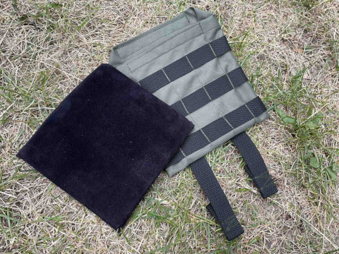 Боковая Плита Для Бронежилета Бронепакет Из Финской Бронестали 4+ Класс Hardox  С Антирикошетом И Демпфером