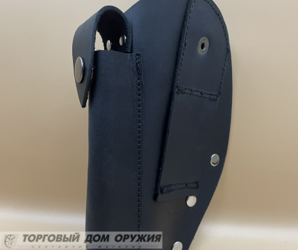 ШКІРЯНА ПОЯСНА КОБУРА ДЛЯ ПМ З ВІДДІЛЕННЯМ ПІД МАГАЗИН
