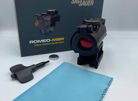 ПРИЦІЛ КОЛІМАТОРНИЙ SIG SAUER ROMEO MSR 1X20 RED DOT SIGHT