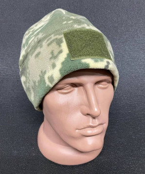 ЗРУЧНА ФЛІСОВА ШАПКА В КОЛЬОРІ ПІКСЕЛЬ