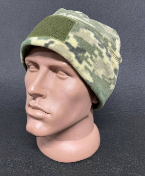 ЗРУЧНА ФЛІСОВА ШАПКА В КОЛЬОРІ МУЛЬТИКАМ