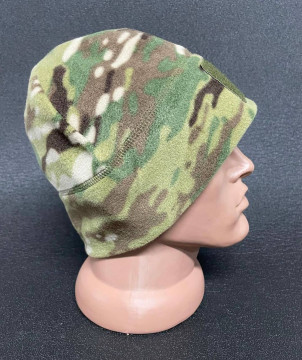 ЗРУЧНА ФЛІСОВА ШАПКА В КОЛЬОРІ МУЛЬТИКАМ