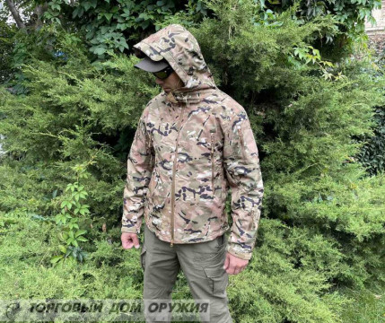 ТЕПЛА ДЕМІСЕЗОННА КУРТКА SOFTSHELL НА ФЛІСІ