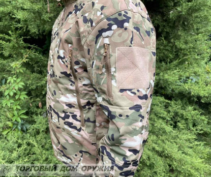 ТЕПЛА ДЕМІСЕЗОННА КУРТКА SOFTSHELL НА ФЛІСІ