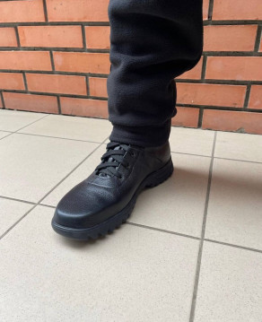 ЧОЛОВІЧА ФЛІСОВА ТЕРМОБІЛИЗНА ЧОРНОГО КОЛЬОРУ