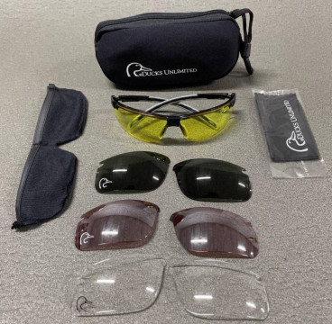 Окуляри захисні зі змінними лінзами Ducks Unlimited Ducab-2 shooting KIT (змінні лінзи), Anti-Fog