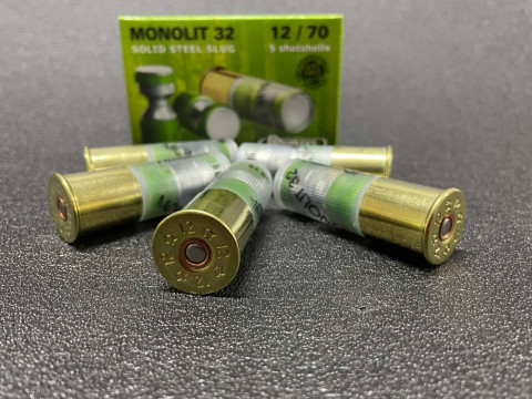 Гладкоствольний патрон D DUPLEKS MONOLIT 32, КАЛ.12/70
