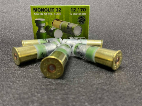 Гладкоствольний патрон D DUPLEKS MONOLIT 32, КАЛ.12/70