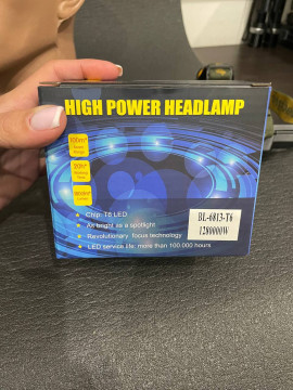 НАЛОБНИЙ ЛІХТАР ІЗ ЧЕРВОНИМ МАЯЧКОМ НА ПОТИЛИЦІ