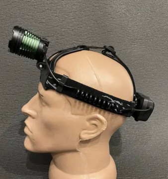 Світлодіодний налобний ліхтар Білий/Червоний