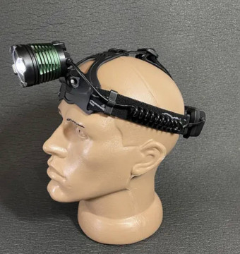 Світлодіодний налобний ліхтар Білий/Червоний