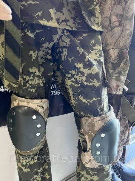 Наколінники тактичні захисні протиударні піксель