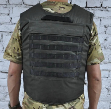 Плитоноска швидкознімна універсального розміру, без плит, чорна