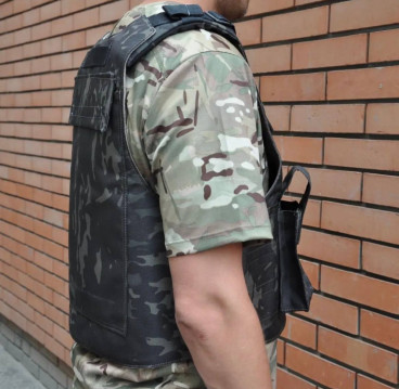 Жилет-плитоноска універсального розміру в кольорі мультикам, без плит