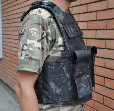 Жилет-плитоноска універсального розміру в кольорі мультикам, без плит