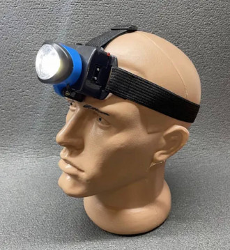 Налобний ліхтар 220V із вбудованим акумулятором