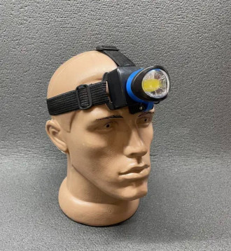 Налобний ліхтар 220V із вбудованим акумулятором