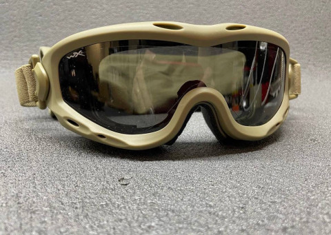 ЗАХИСНІ БАЛІСТИЧНІ ОКУЛЯРИ WILEY X SPEAR CLEAR LENS MATTE SAND FRAME DUAL