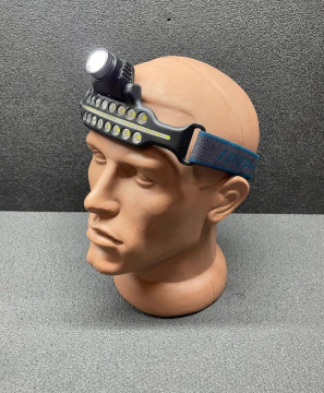 Ліхтар налобний Bailong червоне світло White Red, датчик руху