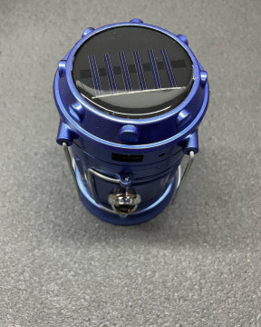 Складаний ліхтар із сонячною батареєю та функцією Powerbank