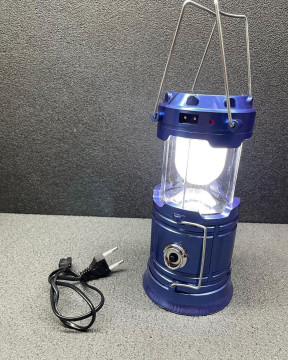 Складаний ліхтар із сонячною батареєю та функцією Powerbank