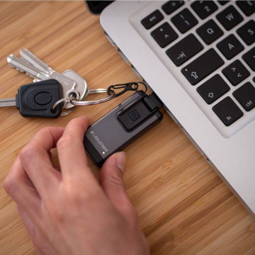 Ліхтар-Брелок LedLenser K4R Gray, що заряджається