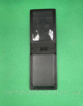 Обкладинка на посвідчення національної поліції із жетоном