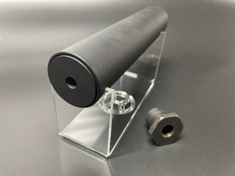 Глушник Titanium Zero Sound з перехідником, калібр 5.45, 6.5, .223, .243