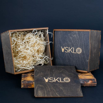 Кришталева склянка для віскі зі справжньою кулею 7.62 мм