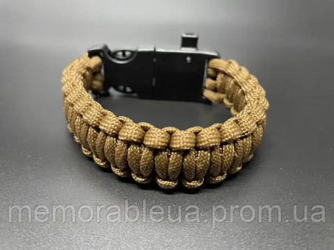 Браслет для виживання з паракорду