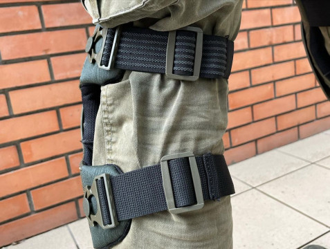 Професійні військові наколінники (олива)