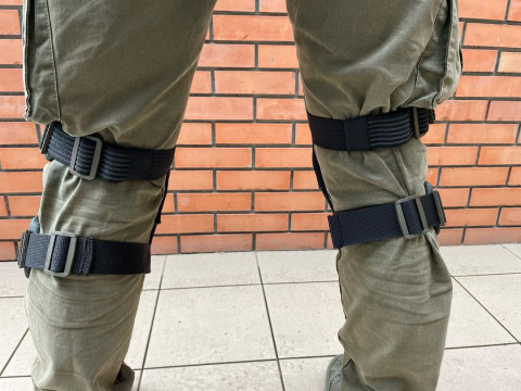 Професійні військові наколінники (олива)