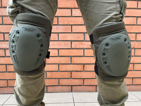 Професійні військові наколінники (темно-сірі)