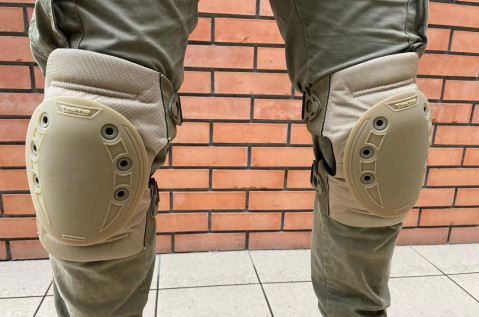 Професійні військові наколінники (койот)