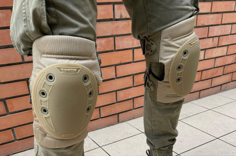 Професійні військові наколінники (койот)