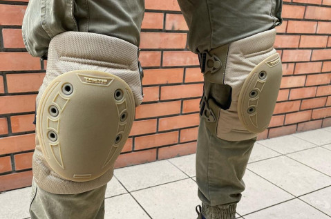 Професійні військові наколінники (койот)