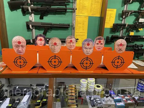 Мішень лукашенко Силует 6 мм Сталь Hardox