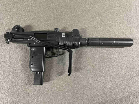 ПНЕВМАТИЧНИЙ ПІСТОЛЕТ-КУЛЕМЕТ UMAREC IWI MINI UZI BLOWBACK 4.5мм