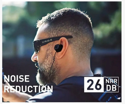 Тактичні військові активні беруші Earmor M20Т із захистом від втрати