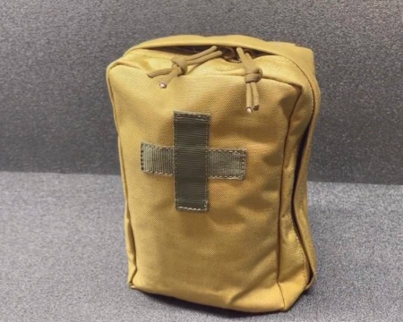 Тактична аптечка з системою Мolle TacMed з наповненням, койот