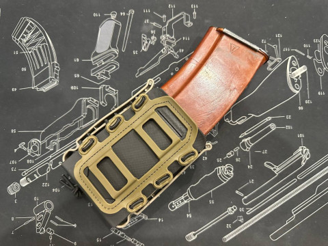 Професійний підсумок під магазин AR-15 АК47/74, койот