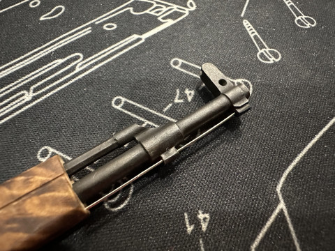 Миниатюрная Стреляющая Модель AK-47 Калибр 2 mm Centerfire