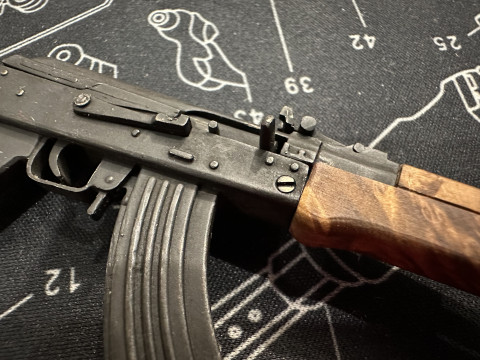 Миниатюрная Стреляющая Модель AK-47 Калибр 2 mm Centerfire
