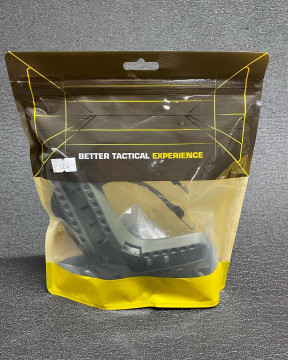 Комплект кріплень-рейок на шолом Fast Better Tactical Experience, олива