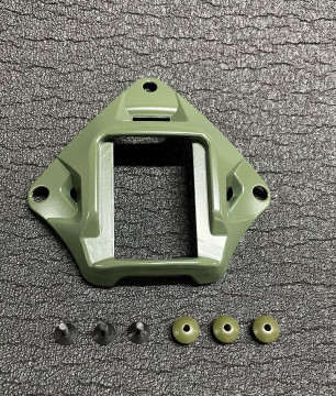 Кронштейн-платформа NVG шрауд, зірка для шолома, колір олива