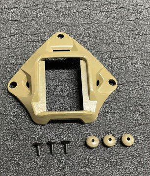 Кронштейн-платформа NVG шрауд, зірка для шолома, колір койот