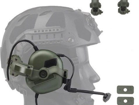 Універсальні адаптери на шолом для активних навушників