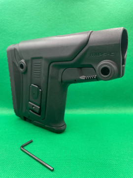 Приклад FAB Defence RAPS-C з регульованою щокою і потиличником AR15/AR10