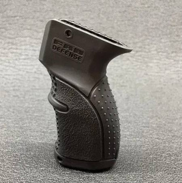 Прогумоване пістолетне руків’я FAB Defense AGR-47 для АК47/74 АКМ, Сайга чорне