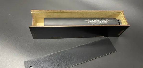 Titanium Zero Sound саундмодератор калібр 5.45 6.5 .223 .243 з перехідником